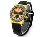 TW Factory Rolex Daytona 4801 Movement 40mm Carbon Fiber Case Yellow Face Watch